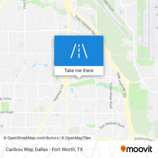 Mapa de Caribou Way