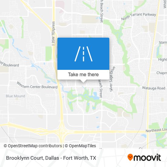Mapa de Brooklynn Court
