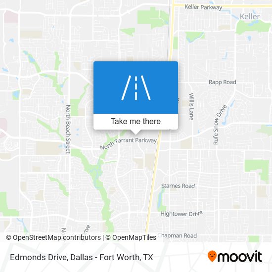 Edmonds Drive map