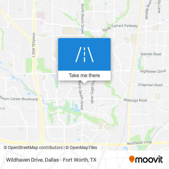 Wildhaven Drive map