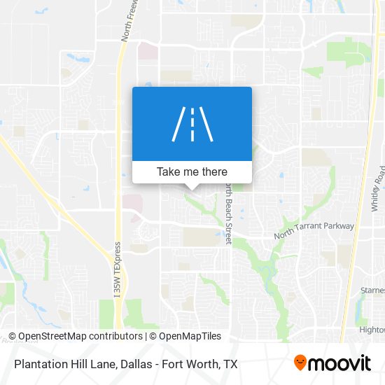 Mapa de Plantation Hill Lane