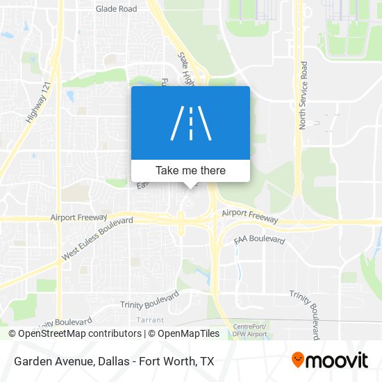 Garden Avenue map
