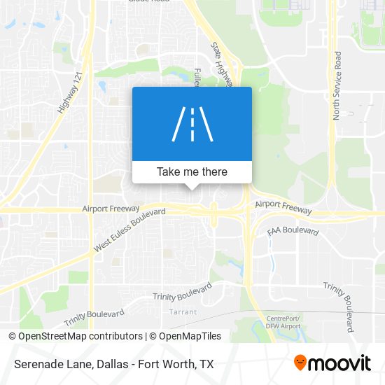 Serenade Lane map