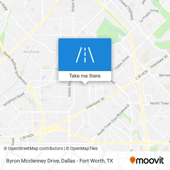 Byron Mcclenney Drive map