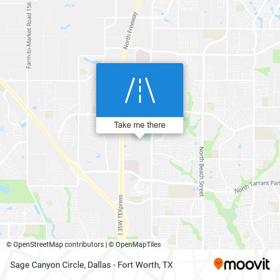 Sage Canyon Circle map