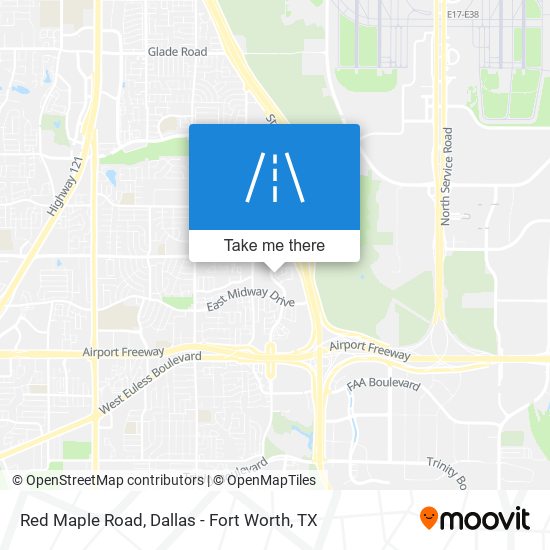 Mapa de Red Maple Road