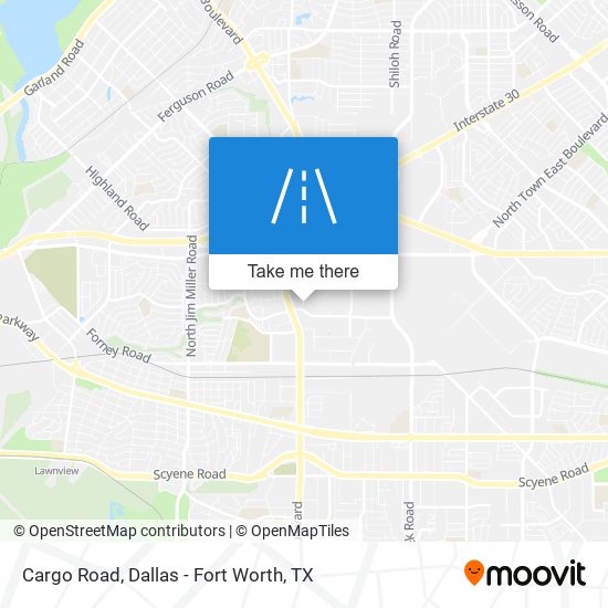 Mapa de Cargo Road