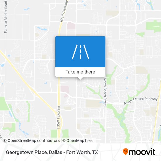 Georgetown Place map