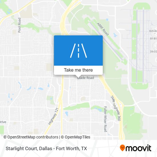 Starlight Court map