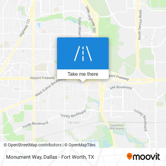 Mapa de Monument Way