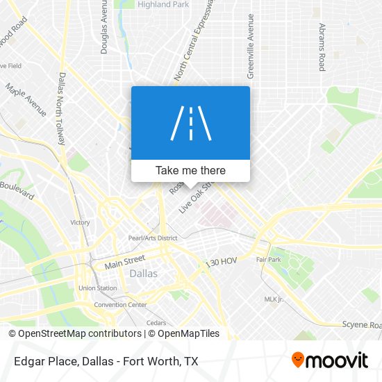 Edgar Place map