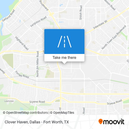 Mapa de Clover Haven