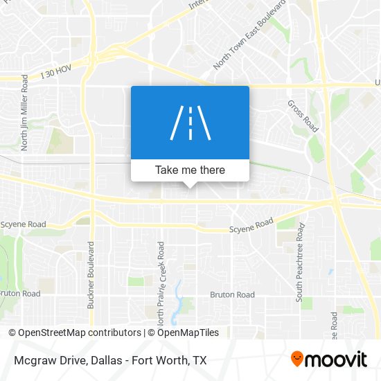 Mcgraw Drive map