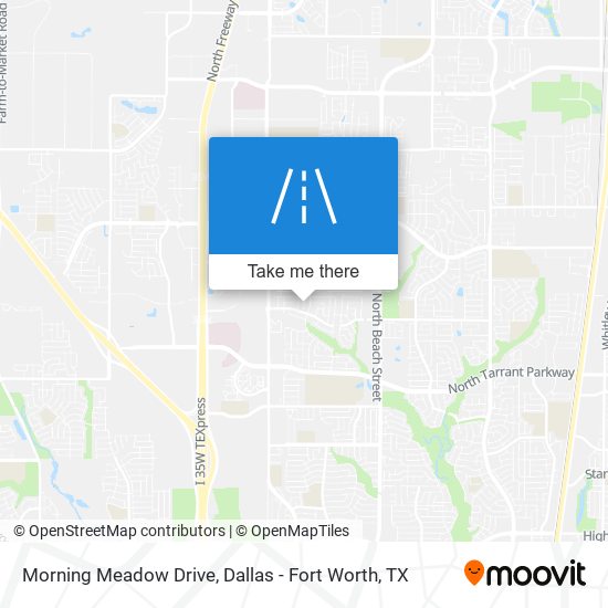 Morning Meadow Drive map