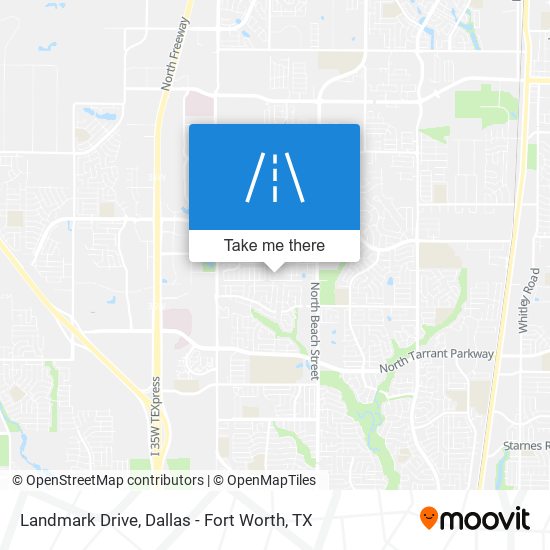 Landmark Drive map