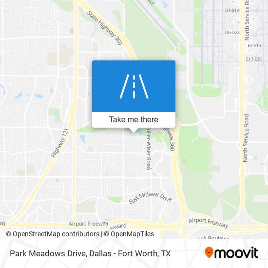 Park Meadows Drive map