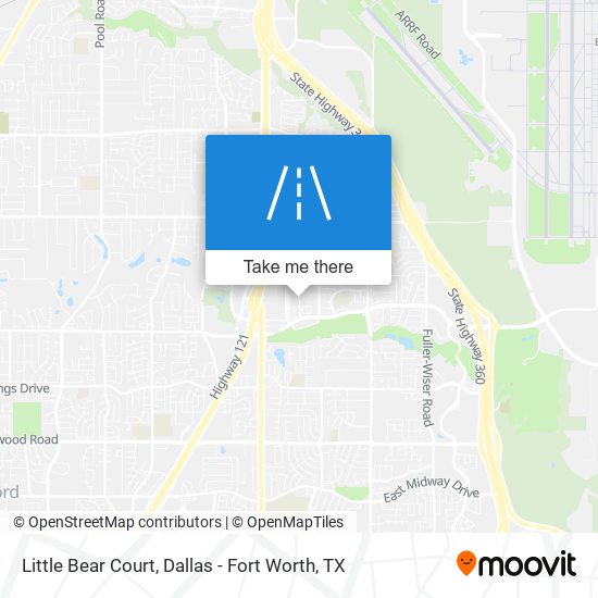 Little Bear Court map