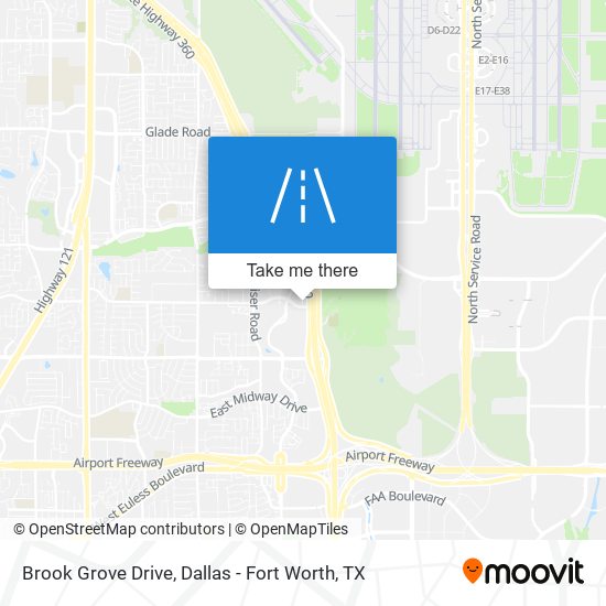 Brook Grove Drive map