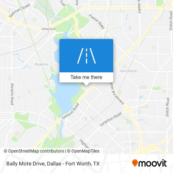 Bally Mote Drive map