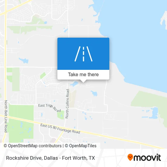 Rockshire Drive map