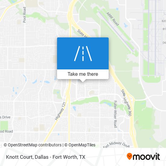 Knott Court map