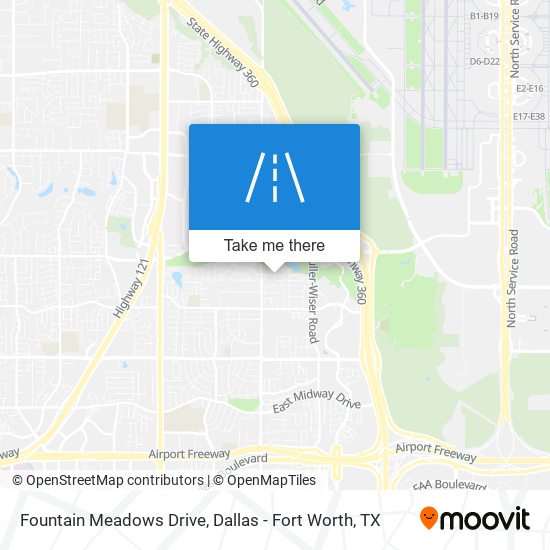 Fountain Meadows Drive map