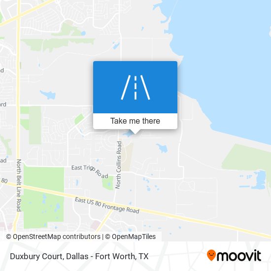 Duxbury Court map