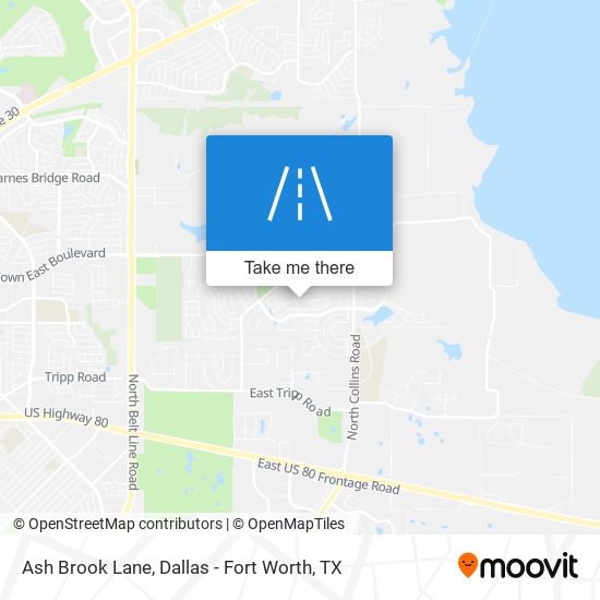 Mapa de Ash Brook Lane