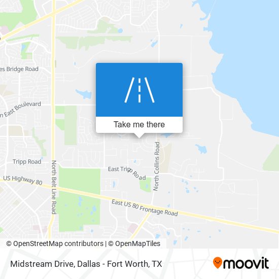 Mapa de Midstream Drive