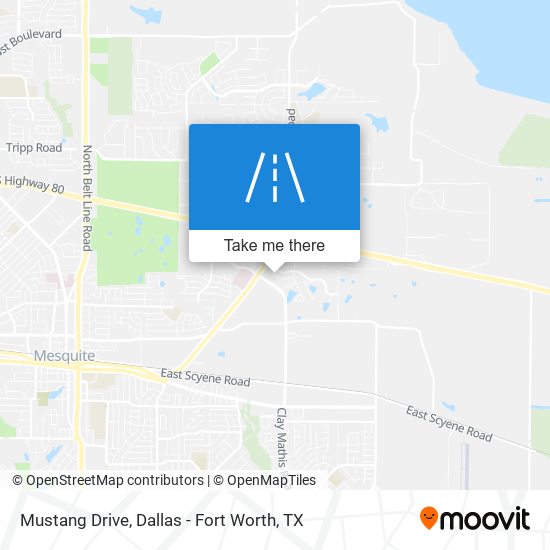 Mapa de Mustang Drive