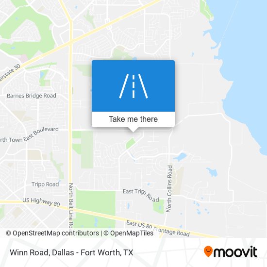 Mapa de Winn Road