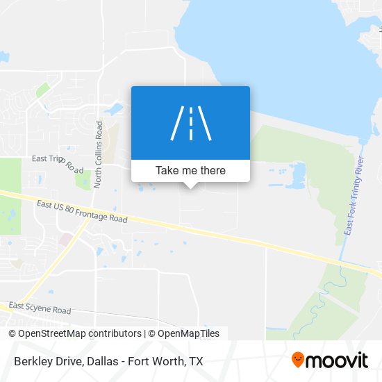 Mapa de Berkley Drive