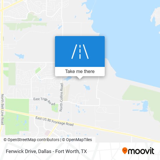 Fenwick Drive map