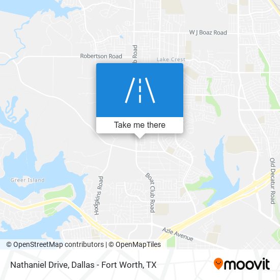 Nathaniel Drive map
