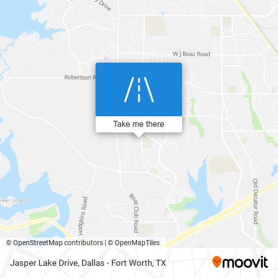 Jasper Lake Drive map