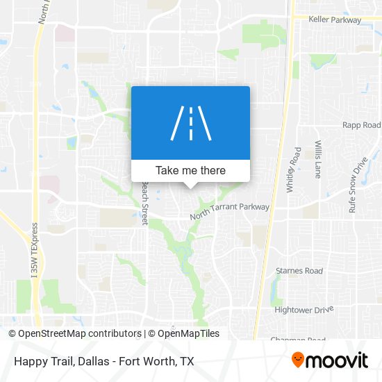 Happy Trail map
