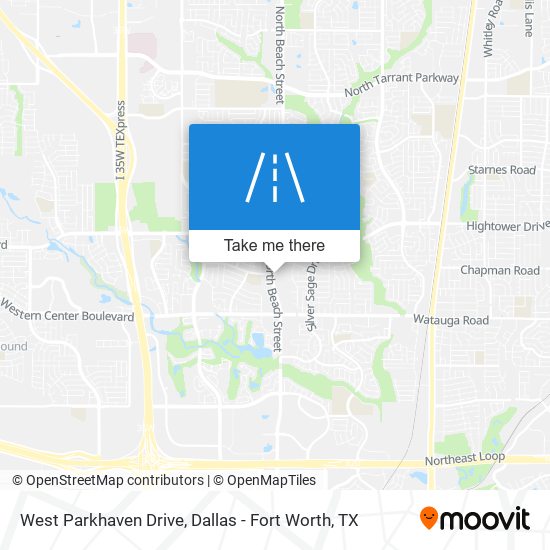 West Parkhaven Drive map