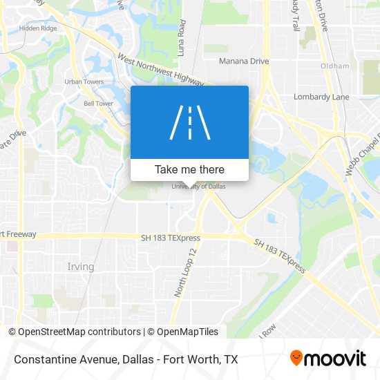 Constantine Avenue map