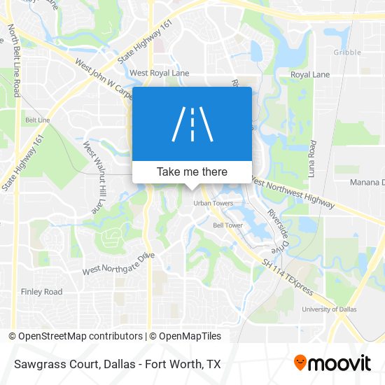 Sawgrass Court map