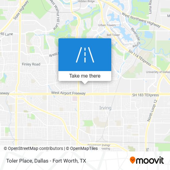 Toler Place map