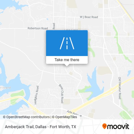 Mapa de Amberjack Trail