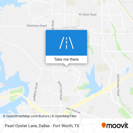 Pearl Oyster Lane map