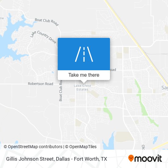 Gillis Johnson Street map