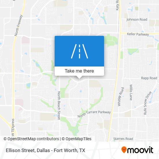 Mapa de Ellison Street