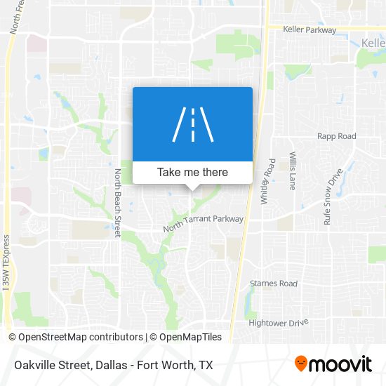 Oakville Street map