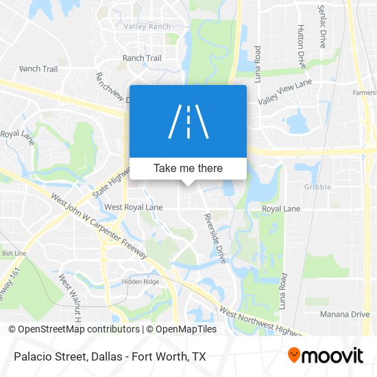 Palacio Street map