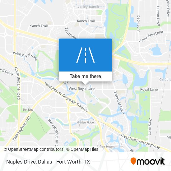 Mapa de Naples Drive