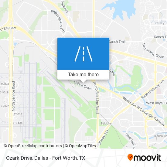 Mapa de Ozark Drive