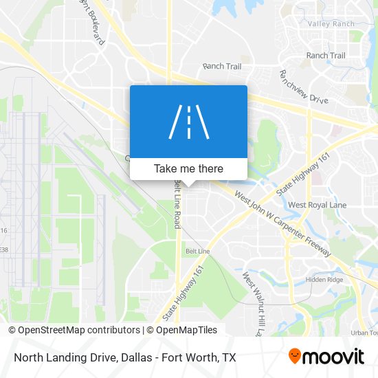 North Landing Drive map