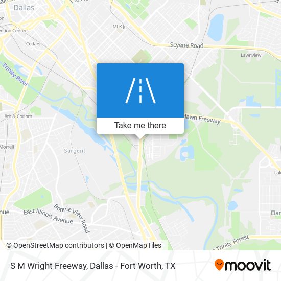 Mapa de S M Wright Freeway
